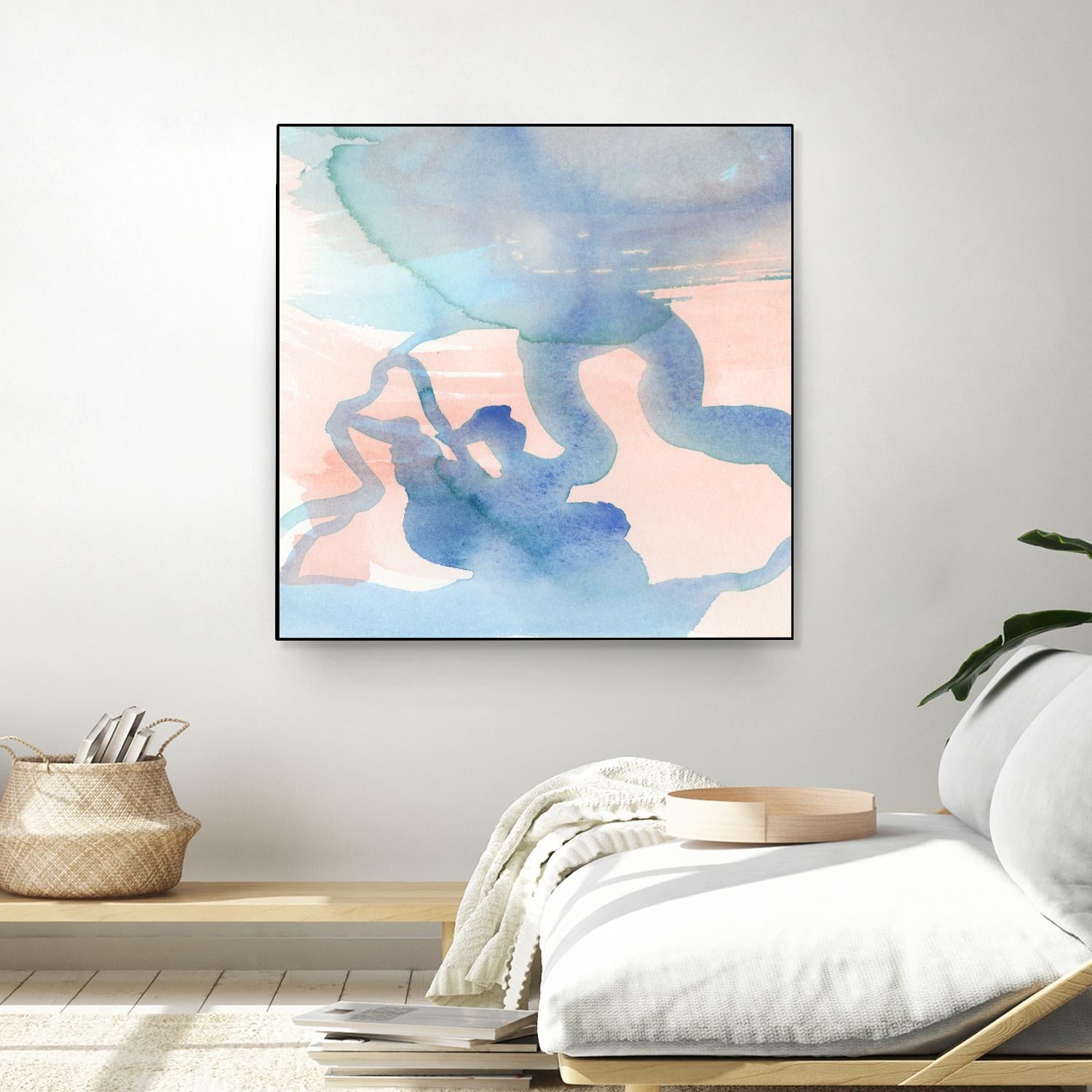 Suffusion III by Jamie Douglas on GIANT ART - blue abstract