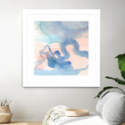 Suffusion III by Jamie Douglas on GIANT ART - blue abstract