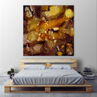 Chestnut Illumination II by Regina Moore on GIANT ART - brown abstract