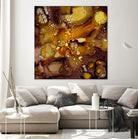Chestnut Illumination II by Regina Moore on GIANT ART - brown abstract