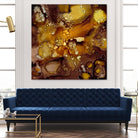 Chestnut Illumination II by Regina Moore on GIANT ART - brown abstract