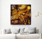 Chestnut Illumination II by Regina Moore on GIANT ART - brown abstract