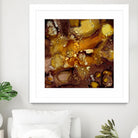 Chestnut Illumination II by Regina Moore on GIANT ART - brown abstract