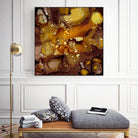 Chestnut Illumination II by Regina Moore on GIANT ART - brown abstract