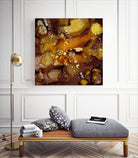 Chestnut Illumination II by Regina Moore on GIANT ART - brown abstract