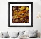 Chestnut Illumination II by Regina Moore on GIANT ART - brown abstract