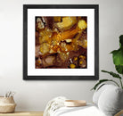 Chestnut Illumination II by Regina Moore on GIANT ART - brown abstract