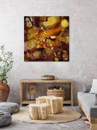 Chestnut Illumination II by Regina Moore on GIANT ART - brown abstract