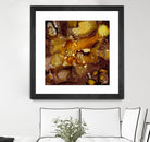 Chestnut Illumination II by Regina Moore on GIANT ART - brown abstract