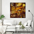 Chestnut Illumination II by Regina Moore on GIANT ART - brown abstract