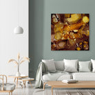 Chestnut Illumination II by Regina Moore on GIANT ART - brown abstract
