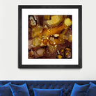 Chestnut Illumination II by Regina Moore on GIANT ART - brown abstract