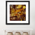 Chestnut Illumination II by Regina Moore on GIANT ART - brown abstract