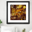 Chestnut Illumination II by Regina Moore on GIANT ART - brown abstract