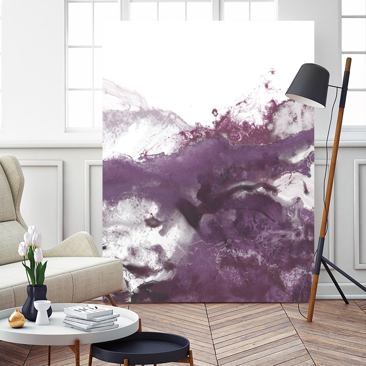 Orchid Wave IV by June Erica Vess on GIANT ART - pink abstract