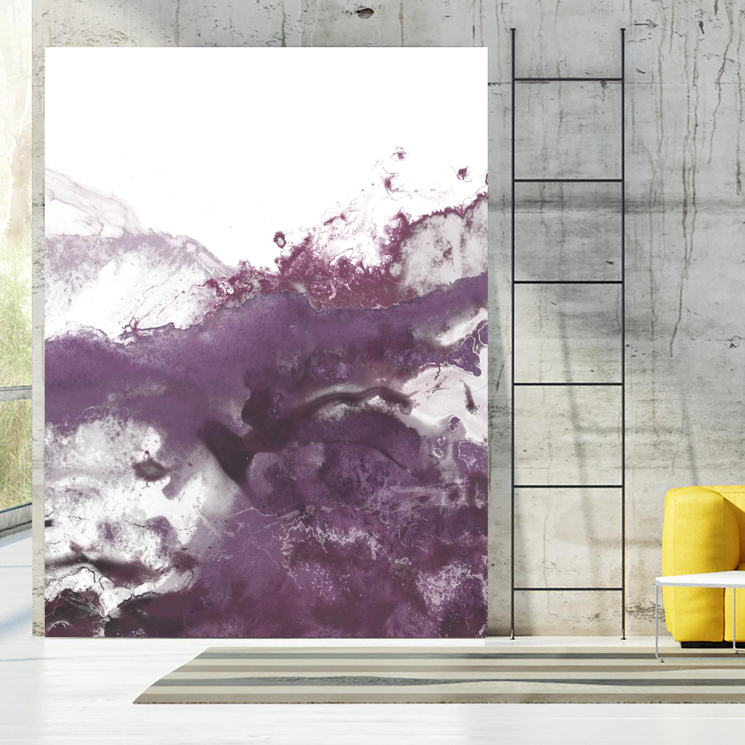 Orchid Wave IV by June Erica Vess on GIANT ART - pink abstract