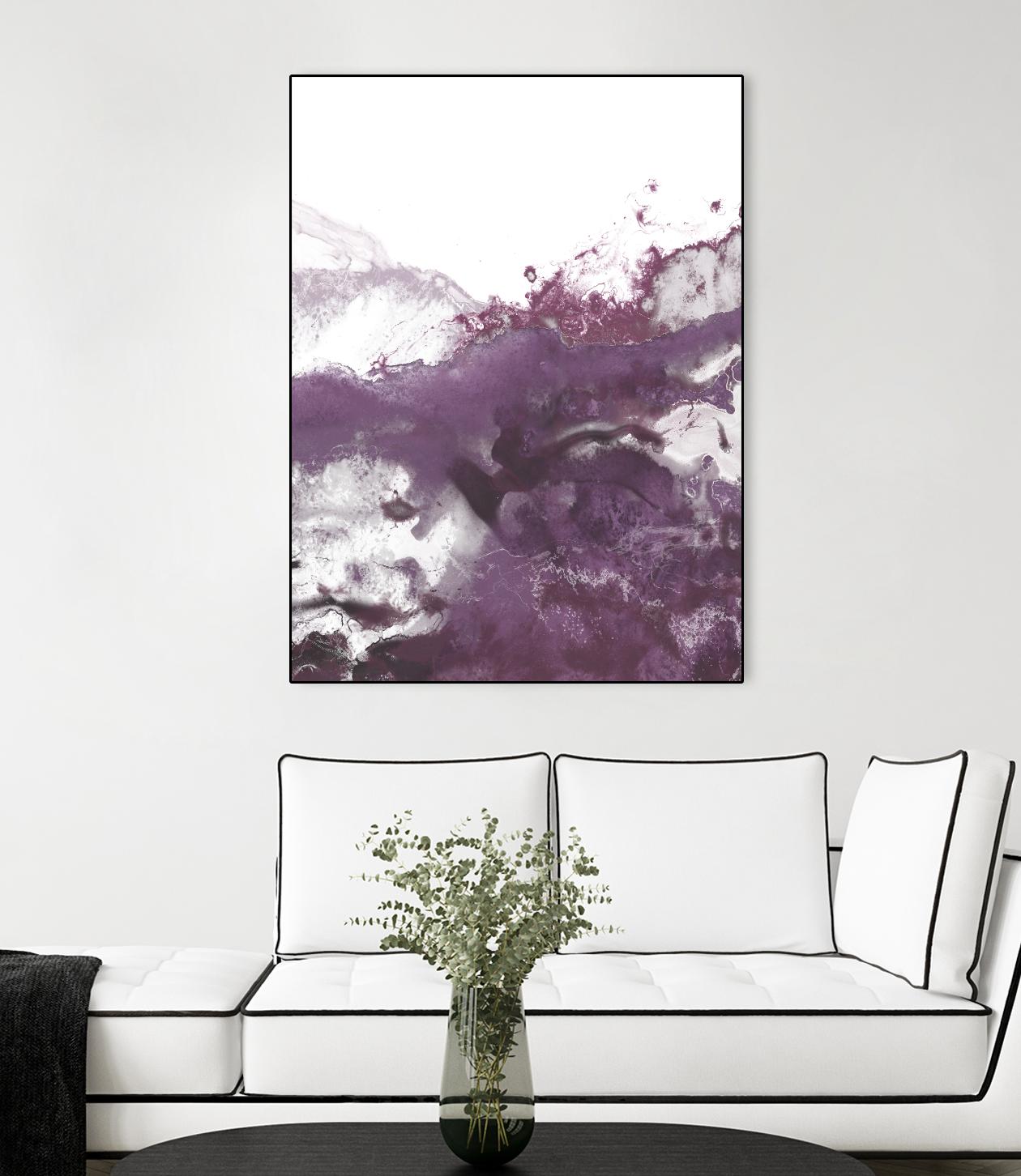 Orchid Wave IV by June Erica Vess on GIANT ART - pink abstract