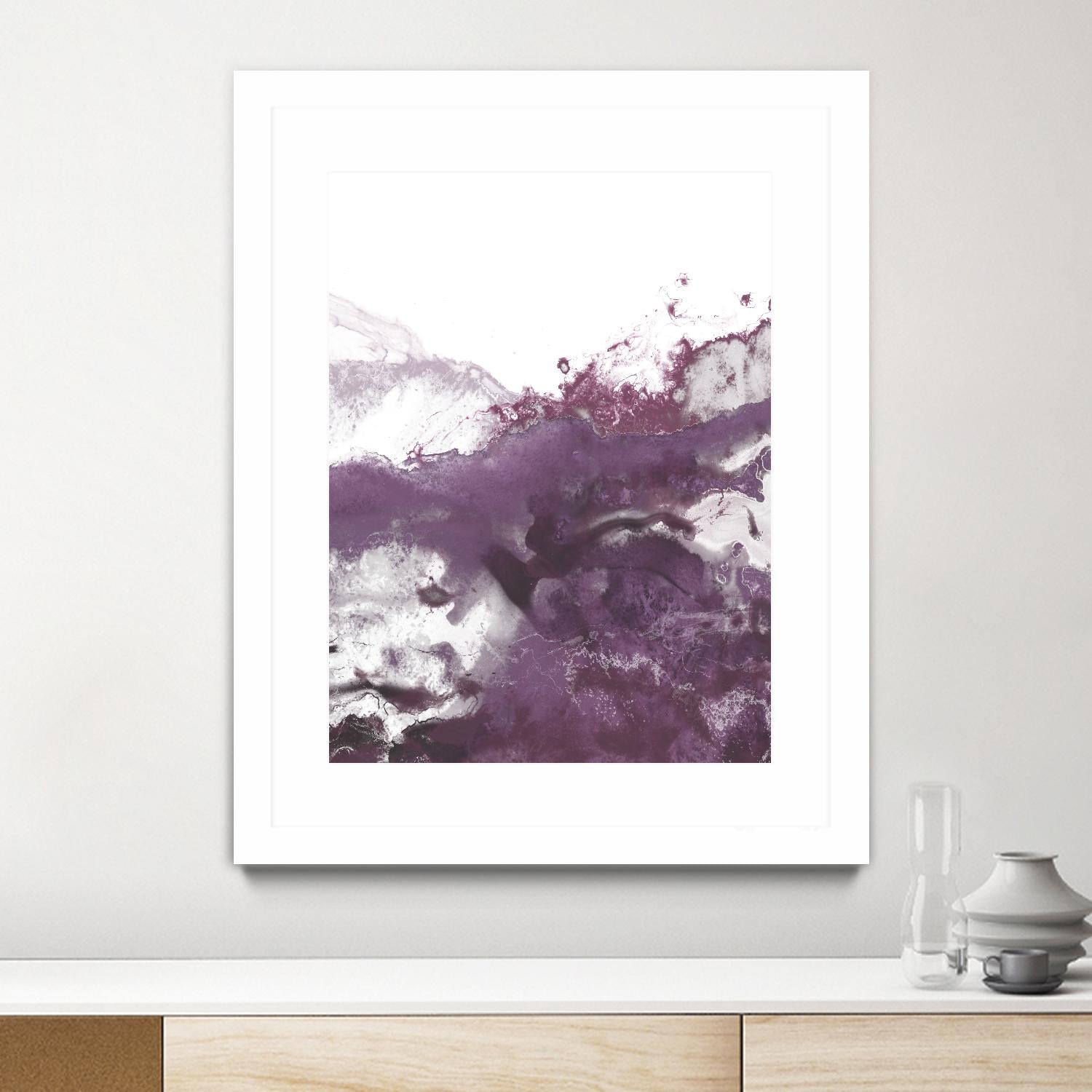 Orchid Wave IV by June Erica Vess on GIANT ART - pink abstract