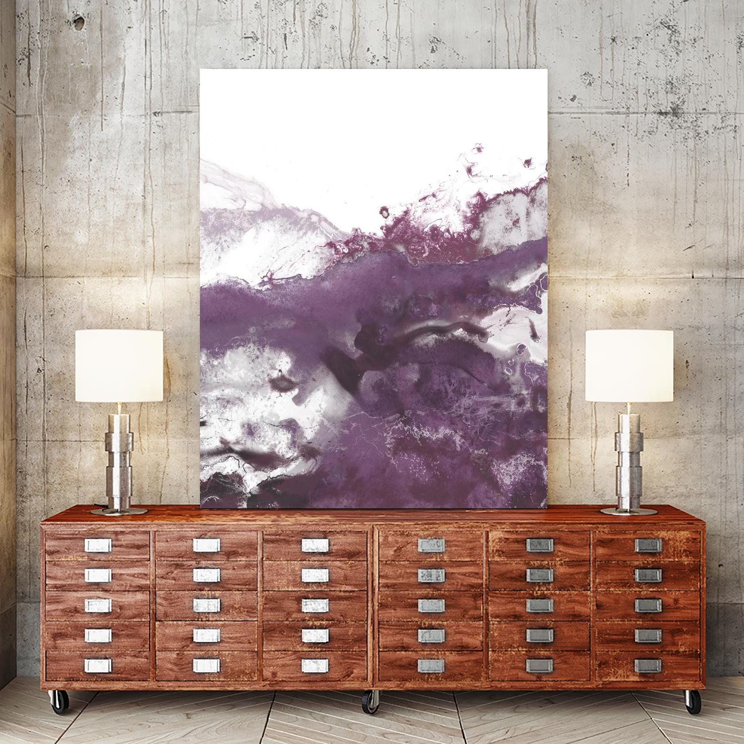 Orchid Wave IV by June Erica Vess on GIANT ART - pink abstract