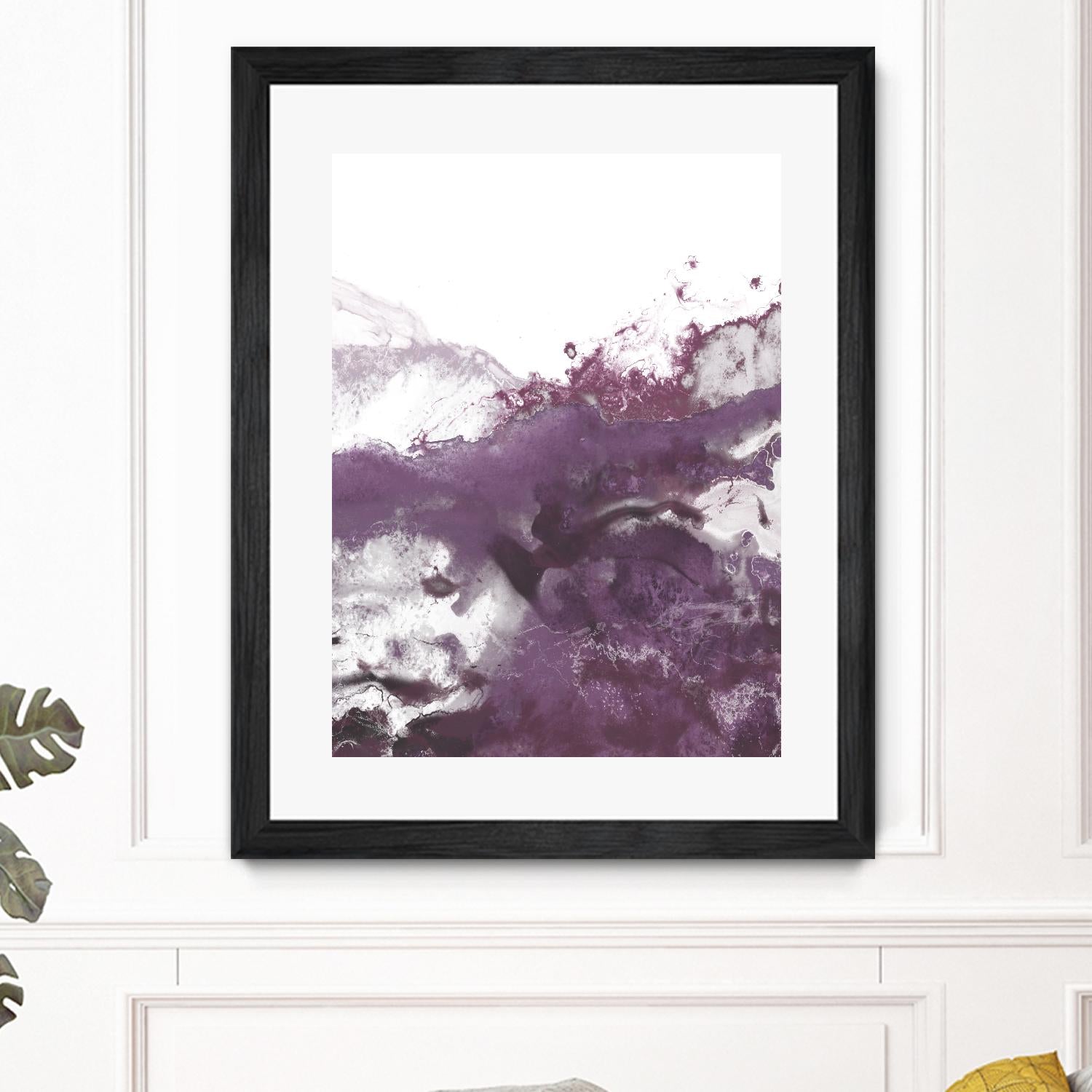 Orchid Wave IV by June Erica Vess on GIANT ART - pink abstract