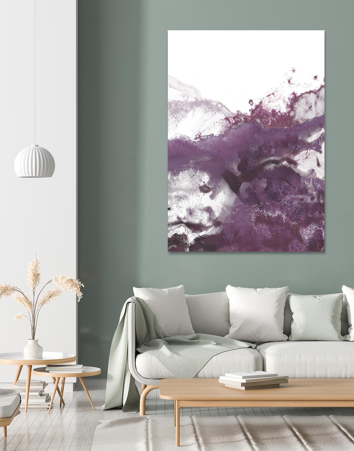 Orchid Wave IV by June Erica Vess on GIANT ART - pink abstract
