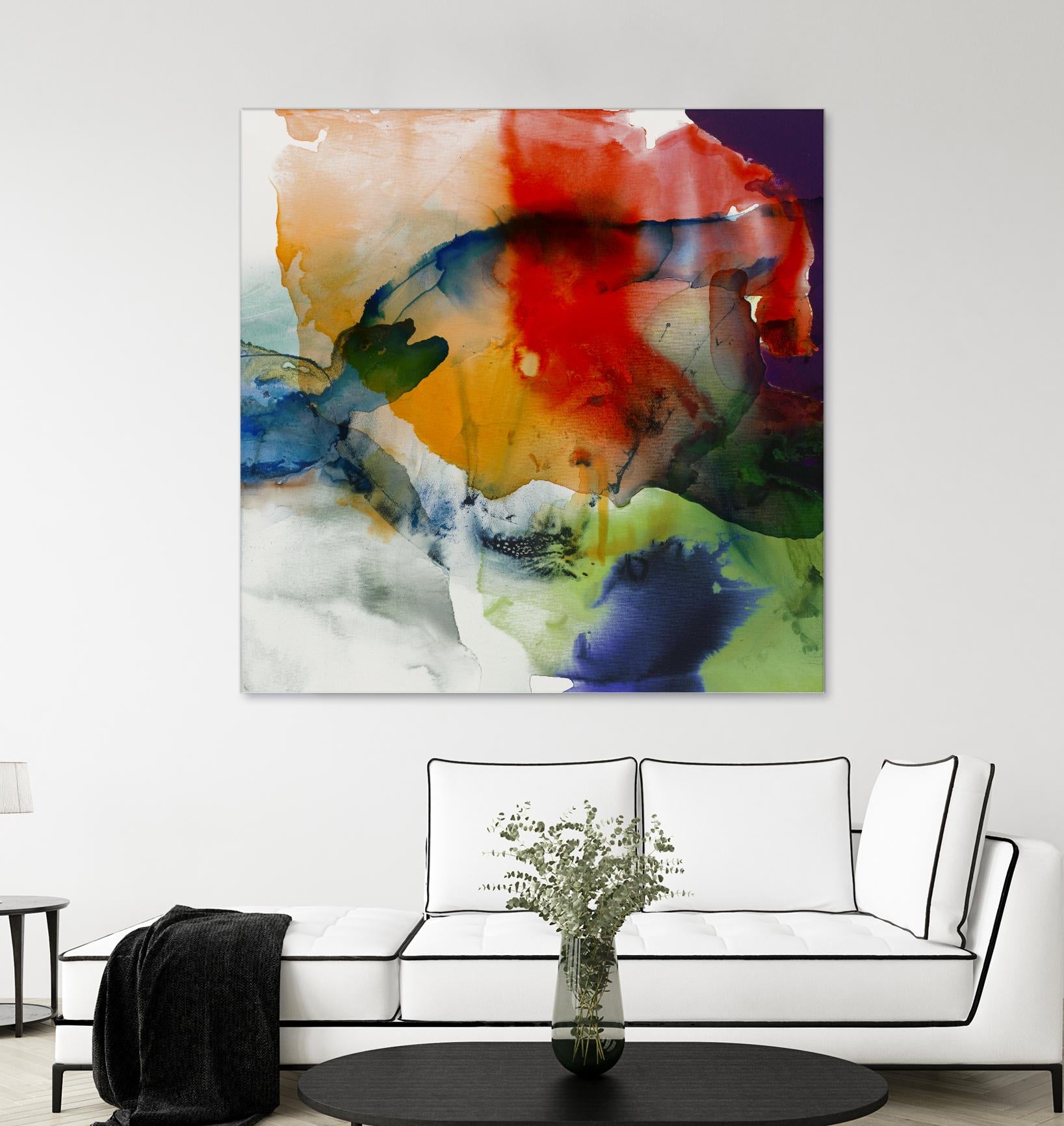 Vibrant Terrain I by Sisa Jasper on GIANT ART - abstract