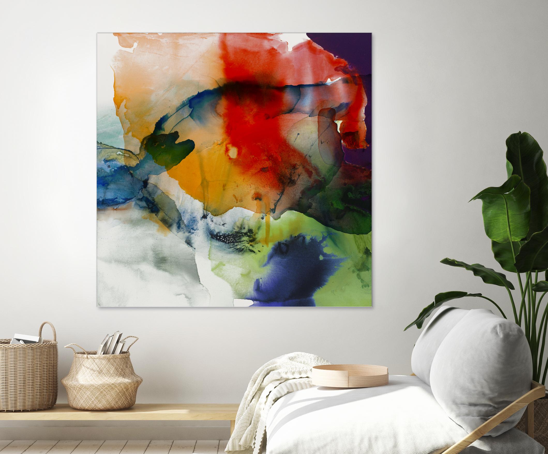 Vibrant Terrain I by Sisa Jasper on GIANT ART - abstract