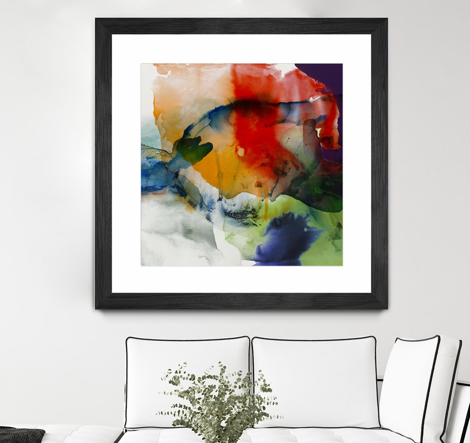 Vibrant Terrain I by Sisa Jasper on GIANT ART - abstract