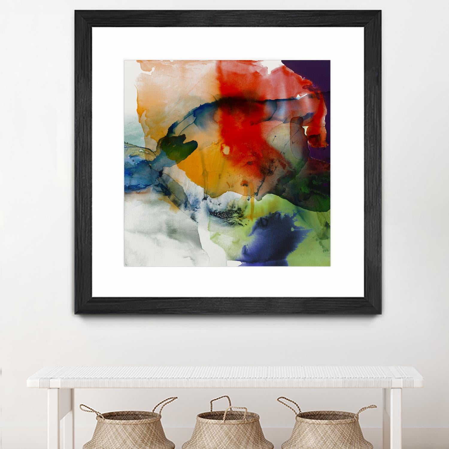 Vibrant Terrain I by Sisa Jasper on GIANT ART - abstract