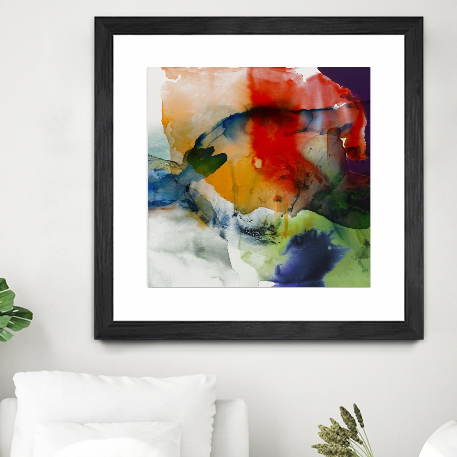 Vibrant Terrain I by Sisa Jasper on GIANT ART - abstract