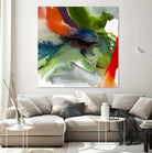 Vibrant Terrain II by Sisa Jasper on GIANT ART - abstract