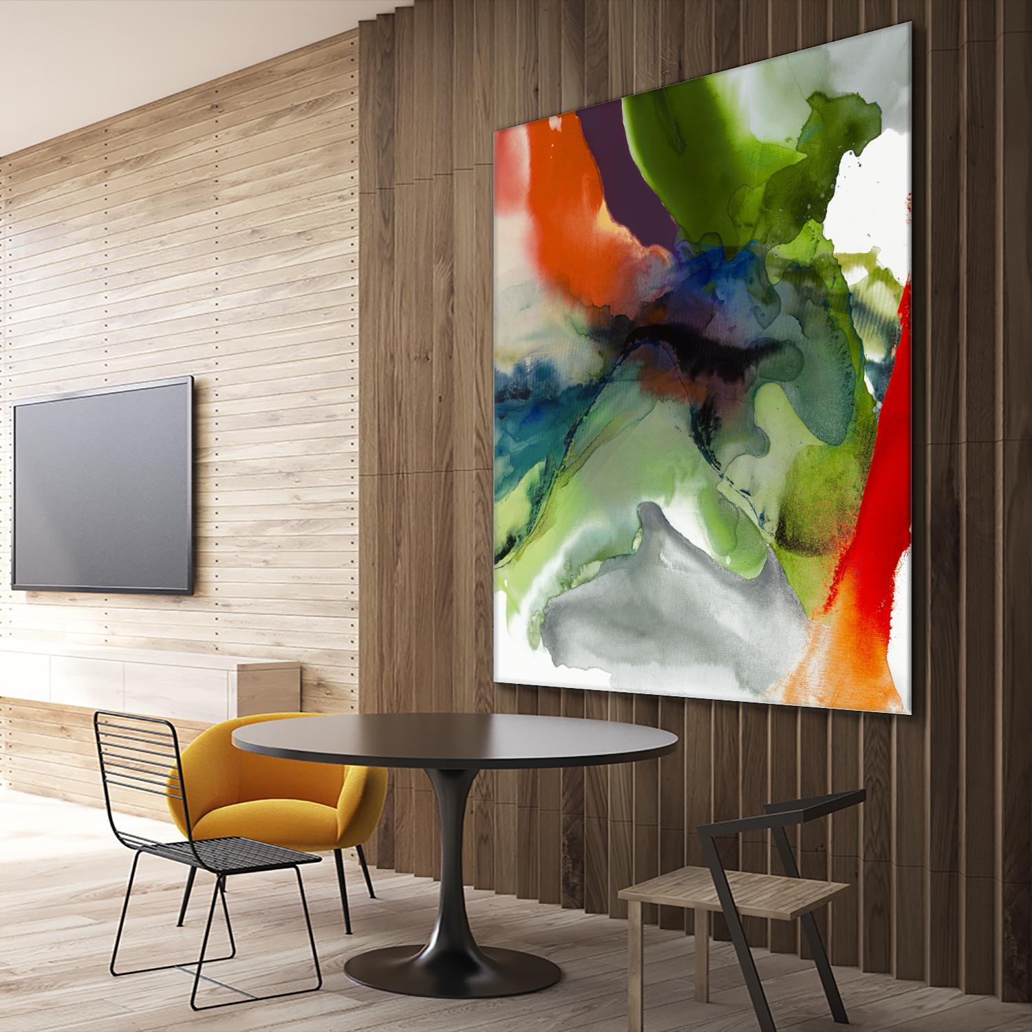Vibrant Terrain II by Sisa Jasper on GIANT ART - abstract