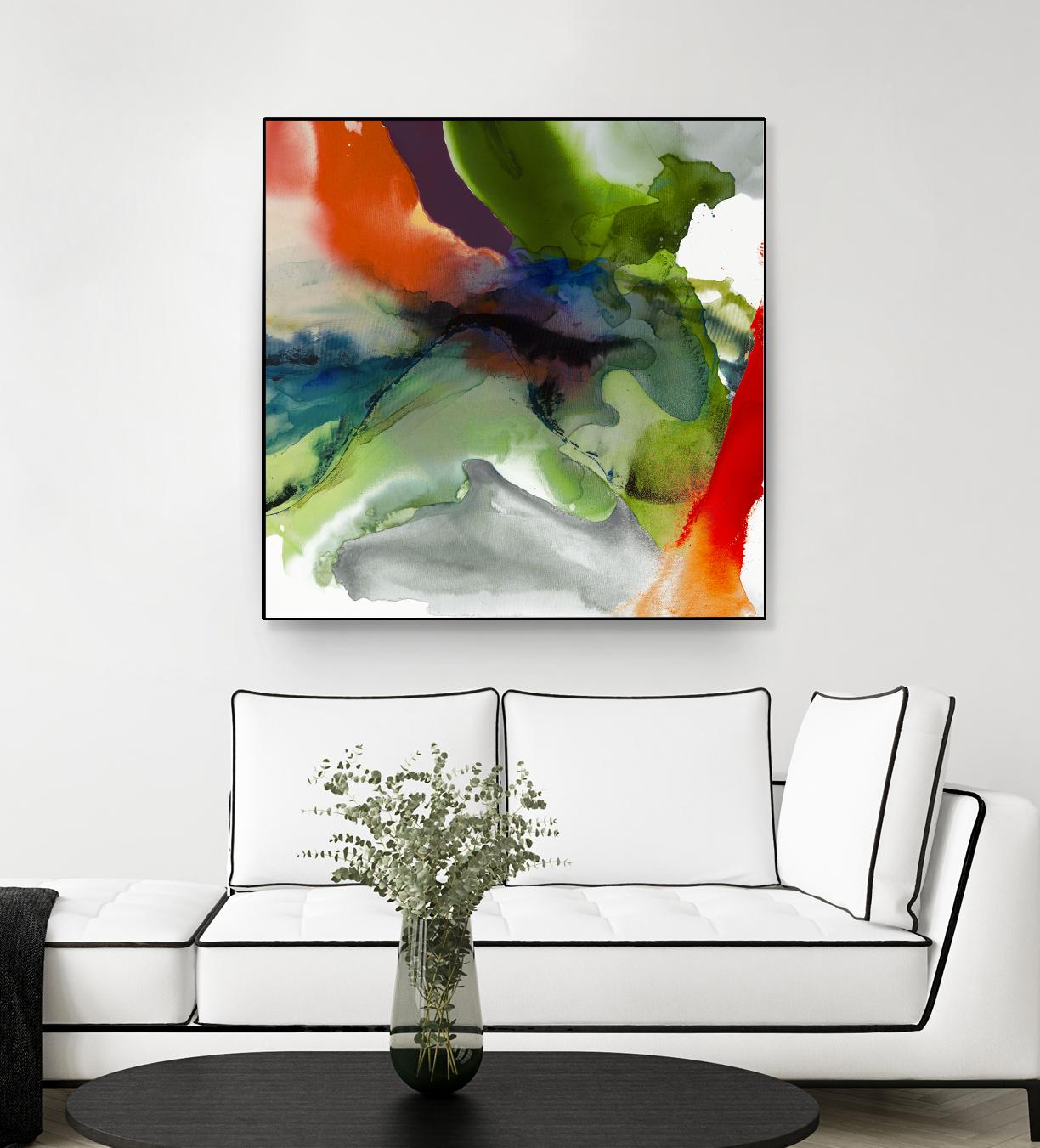 Vibrant Terrain II by Sisa Jasper on GIANT ART - abstract