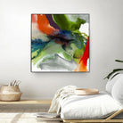 Vibrant Terrain II by Sisa Jasper on GIANT ART - abstract