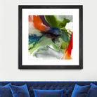 Vibrant Terrain II by Sisa Jasper on GIANT ART - abstract