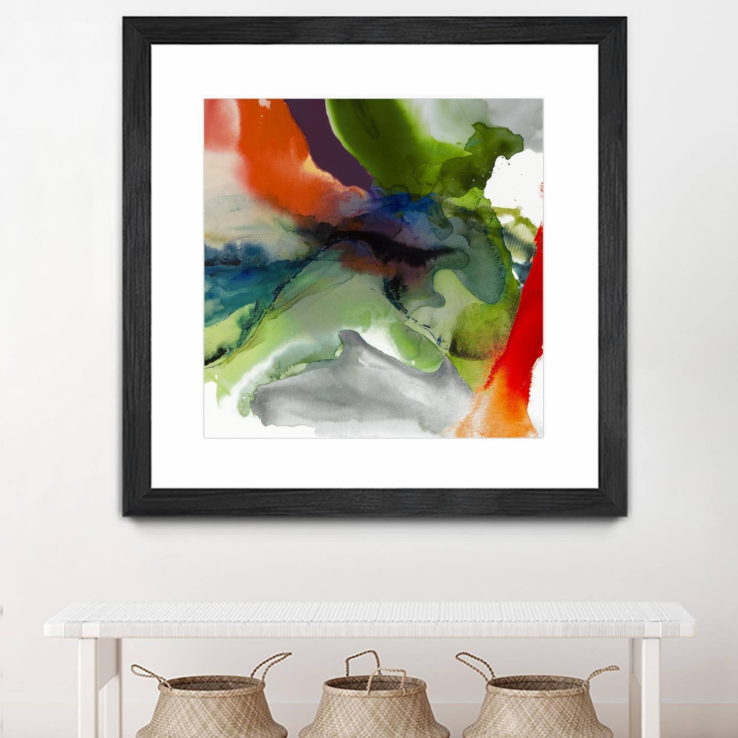Vibrant Terrain II by Sisa Jasper on GIANT ART - abstract