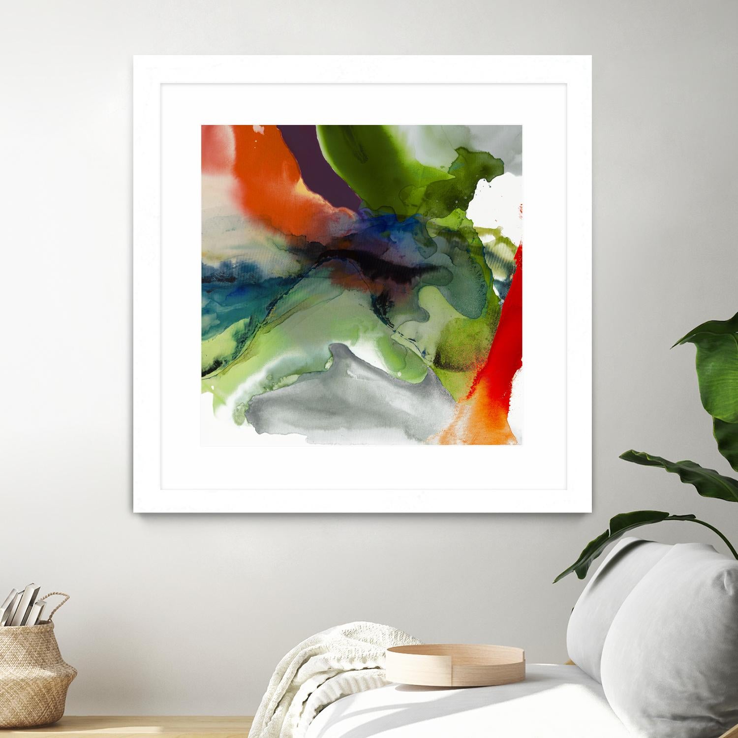 Vibrant Terrain II by Sisa Jasper on GIANT ART - abstract