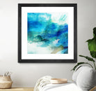 Ephemeral Blue I by Sisa Jasper on GIANT ART - blue abstract