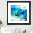 Ephemeral Blue I by Sisa Jasper on GIANT ART - blue abstract