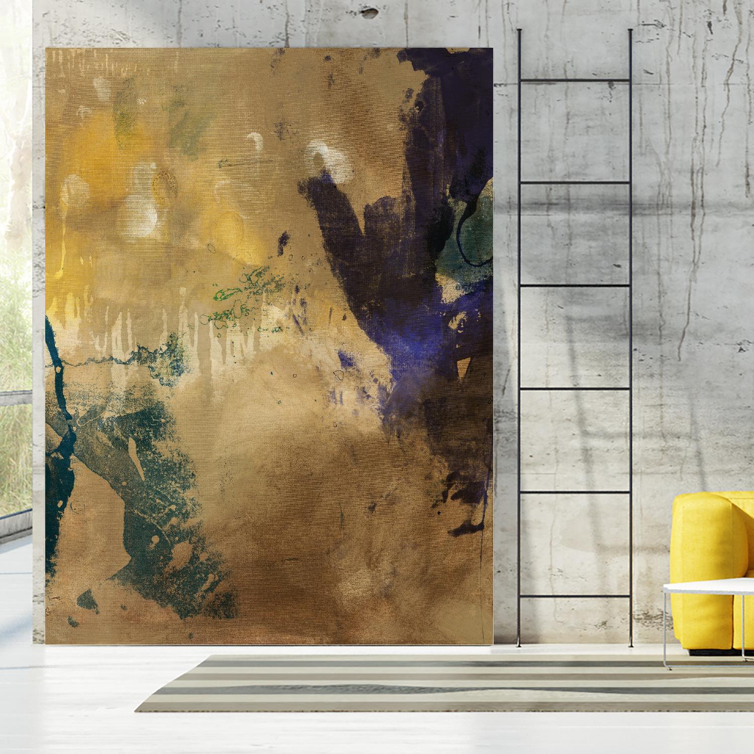 Amber Haze I by Sisa Jasper on GIANT ART - brown abstract