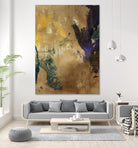 Amber Haze I by Sisa Jasper on GIANT ART - brown abstract