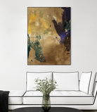 Amber Haze I by Sisa Jasper on GIANT ART - brown abstract