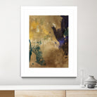 Amber Haze I by Sisa Jasper on GIANT ART - brown abstract