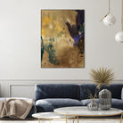 Amber Haze I by Sisa Jasper on GIANT ART - brown abstract