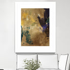 Amber Haze I by Sisa Jasper on GIANT ART - brown abstract