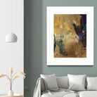 Amber Haze I by Sisa Jasper on GIANT ART - brown abstract