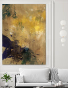 Amber Haze II by Sisa Jasper on GIANT ART - brown abstract