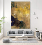 Amber Haze II by Sisa Jasper on GIANT ART - brown abstract