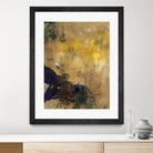 Amber Haze II by Sisa Jasper on GIANT ART - brown abstract