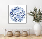 Diamond Drops II by Grace Popp on GIANT ART - blue abstract